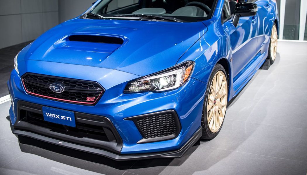 Subaru retires the gas-powered WRX STI while it explores electrification