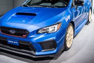 Subaru retires the gas-powered WRX STI while it explores electrification