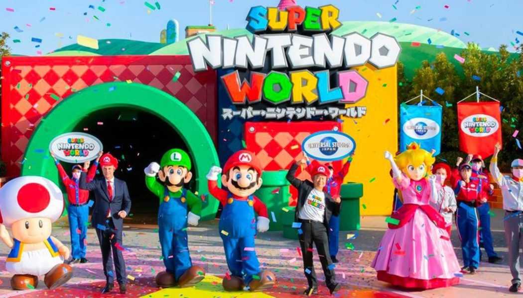 Super Nintendo World Will Open at Universal Studios Hollywood in 2023