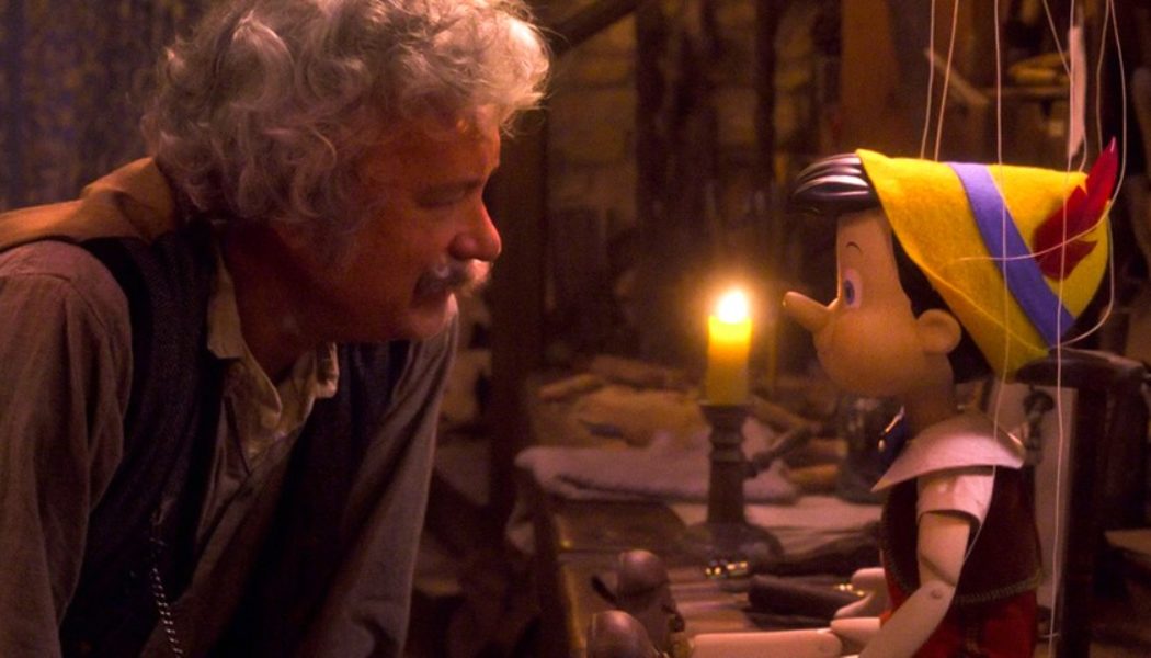 Take a First Look at Tom Hanks as Geppetto in Upcoming Disney+ ‘Pinocchio’ Live-Action Remake