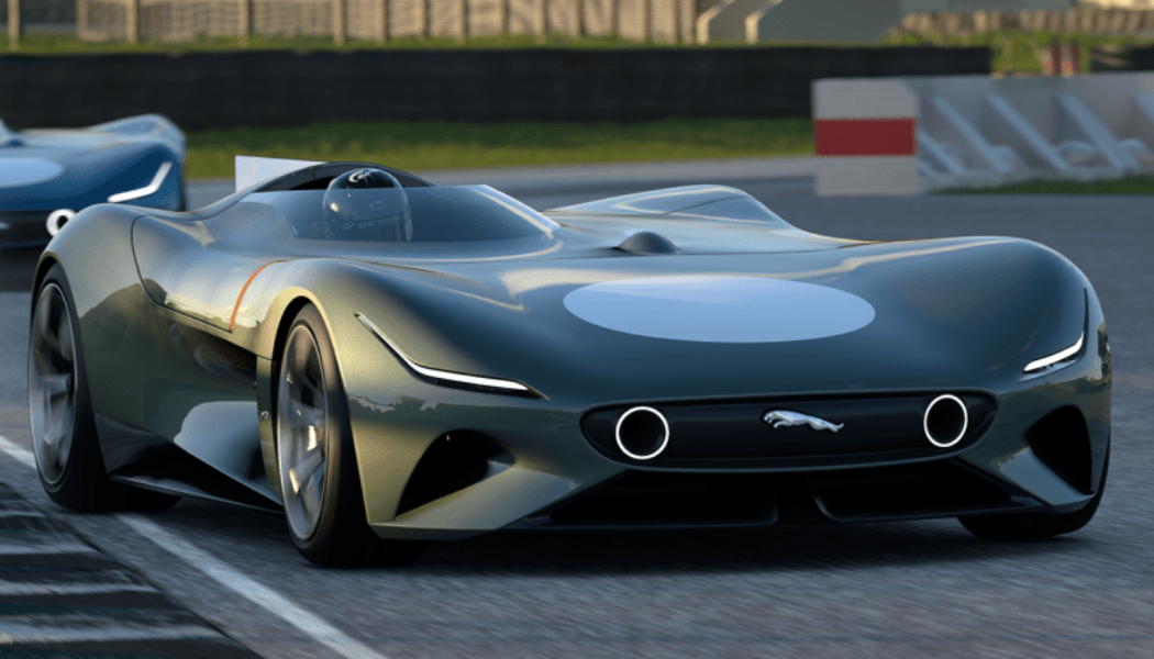 The Jaguar Vision Gran Turismo Roadster Is an Electric Hypercar Inspired by a Racing Past