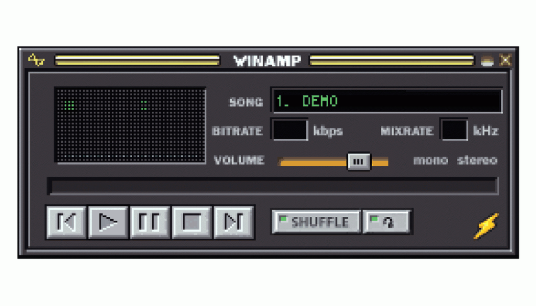 The original Winamp skin is selling as an NFT