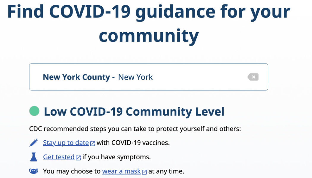 The White House has launched a new COVID-19 information site, COVID.gov