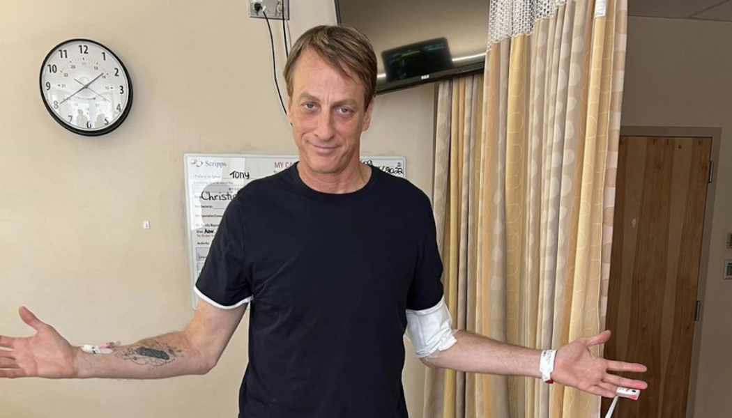 Tony Hawk Broke His Leg and Says He May Not Make a Full Recovery