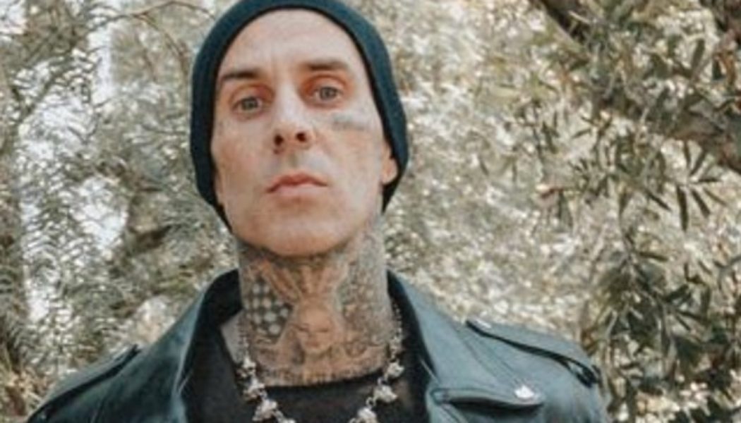 TRAVIS BARKER On KOURTNEY KARDASHIAN’s CANNIBAL CORPSE Shirt Controversy: ‘That’s The Lamest S**t Ever’