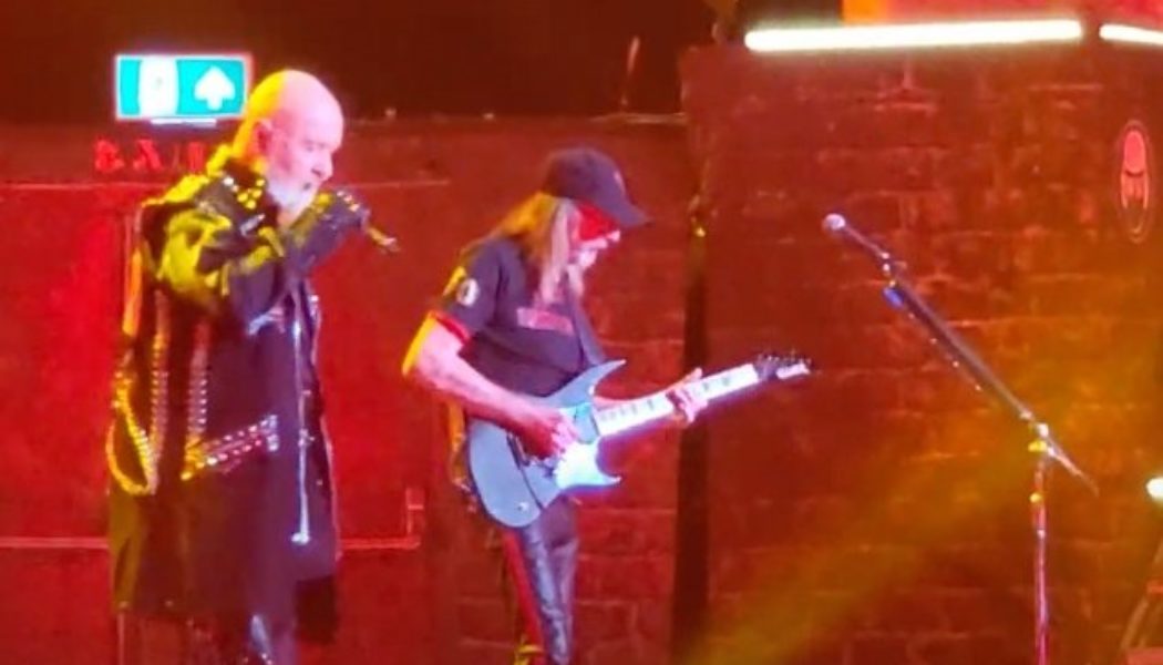 Watch: GLENN TIPTON Rejoins JUDAS PRIEST On Stage In Las Vegas