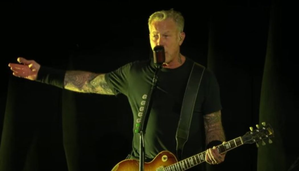 Watch Pro-Shot Video Of METALLICA’s ‘Wherever I May Roam’ Performance From Las Vegas’s Allegiant Stadium