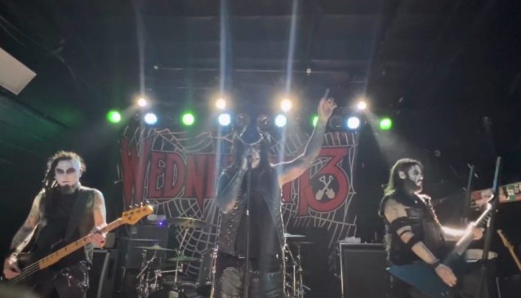 Watch: WEDNESDAY 13 Pays Tribute To Late MURDERDOLLS Bandmate JOEY JORDISON At U.S. Tour Kickoff