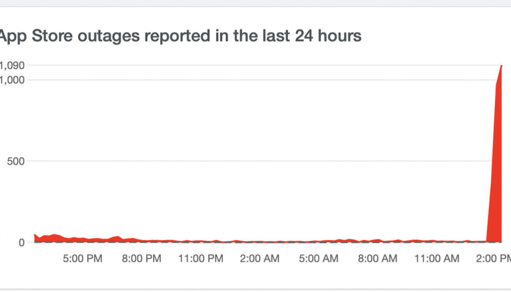 Well, Apple’s having another outage