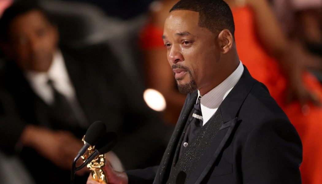 Will Smith Apologizes to the Academy in Best Actor Acceptance Speech After Appearing to Hit Chris Rock at 2022 Oscars