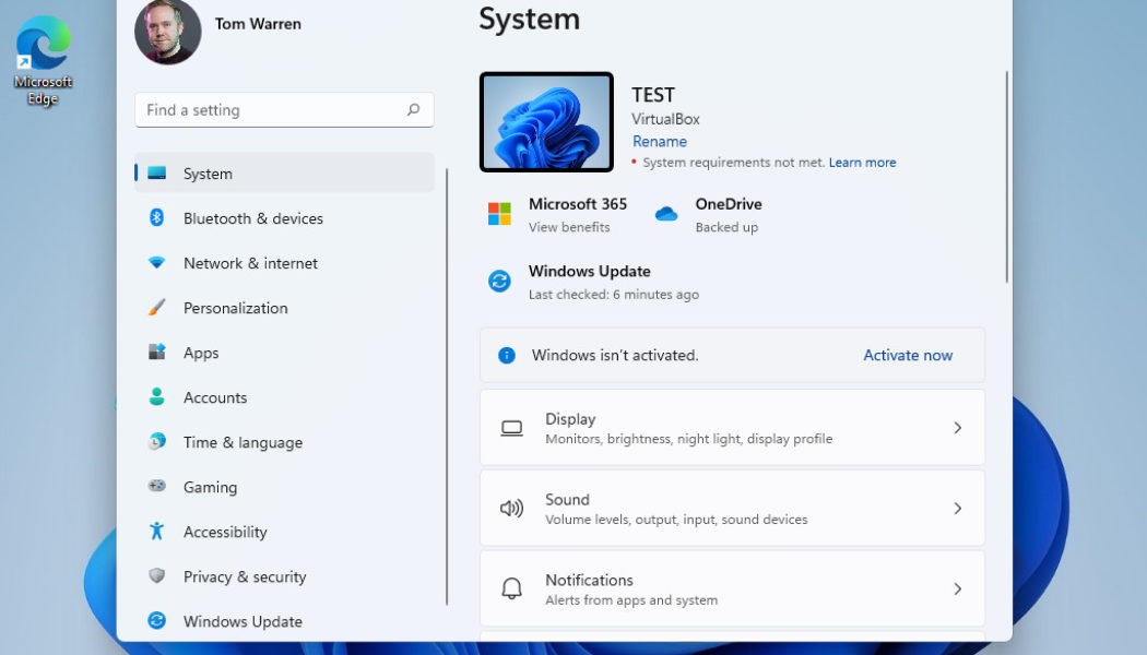 Windows 11 gets a new desktop watermark on unsupported hardware