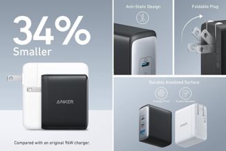 Anker’s pint-sized 100W USB-C charger is now shipping, but it’s already sold out on Amazon