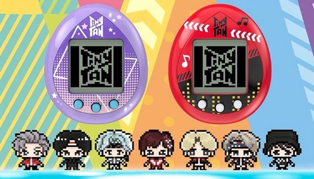 Bandai Namco’s New BTS Partnership Turns the K-pop Group Into Tamagotchi Pets