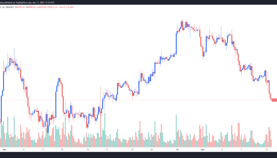 Bitcoin price dip to $39.2K places BTC back in ‘bear market’ territory