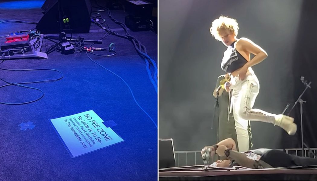 Brass Against Instructed to Perform in “No Pee Zone” at Opening Night of Tool Tour