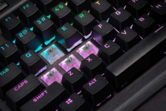 Corsair’s K70 gaming keyboard updated with more responsive optical switches