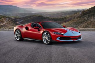 Ferrari Unveils Drop-Top 296 GTS Hybrid V6 Hypercar