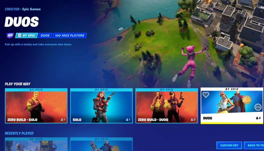 Fortnite brings back building