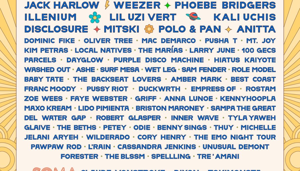 Green Day, Post Malone, SZA, Phoebe Bridgers and Weezer Feature on Outside Lands Lineup