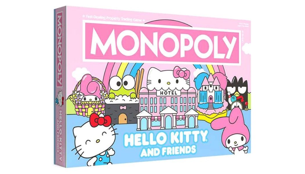 ‘Hello Kitty & Friends’ Makes Its Way to Hasbro’s Monopoly Board Game