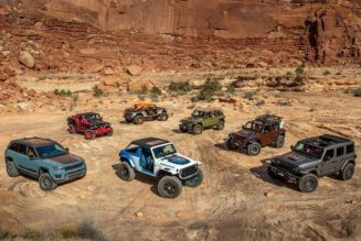 Jeep Unveils Seven New Electric Wrangler Magneto 2.0 Concepts