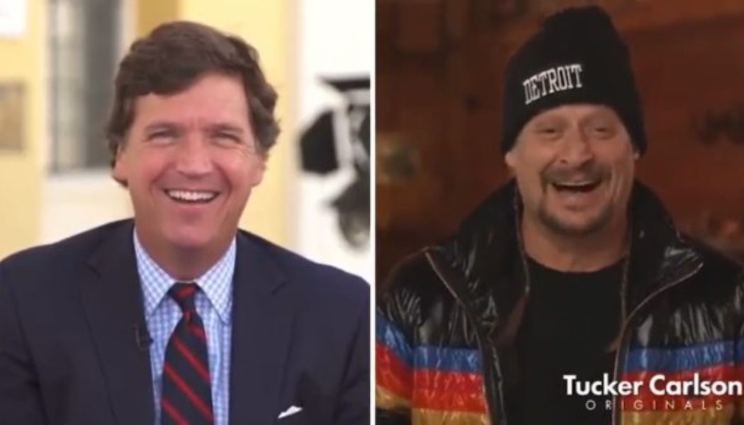 KID ROCK Mocks TUCKER CARLSON Over ‘Testicle Tanning’