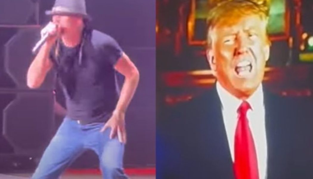 KID ROCK Opens New Tour With Video Message From DONALD TRUMP: ‘Let’s Make America Rock Again’