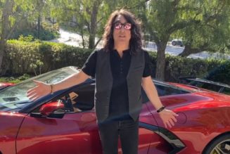 KISS Frontman PAUL STANLEY Is Auctioning 2022 Chevrolet Corvette Stingray Convertible