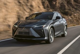 Lexus Unveils the 2023 RZ 450e Electric SUV