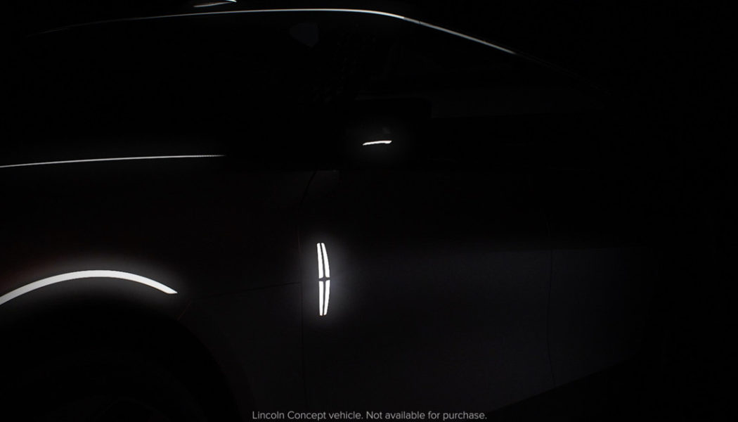 Lincoln to show off EV concept on April 20th