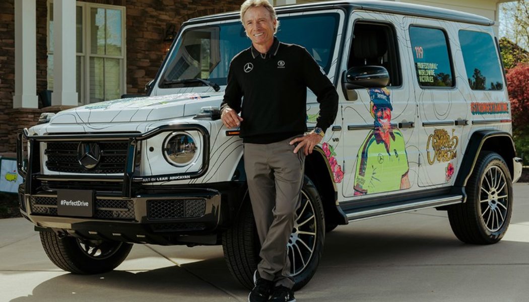 Mercedes-Benz Honors Golf Legend Bernhard Langer With His Own G 550 Art Car