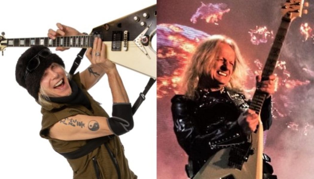 MICHAEL SCHENKER Says K.K. DOWNING Copied His Look In JUDAS PRIEST’s Early Days: ‘It Was Unbelievable’