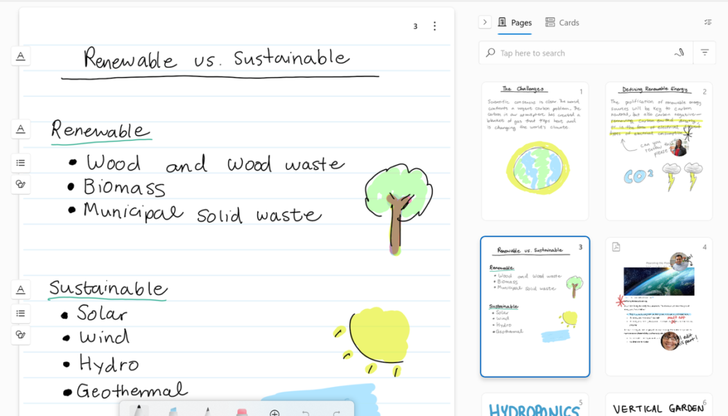 Microsoft’s pen-first notetaking app Journal graduates from a Garage project into a fully supported app