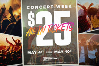 National Concert Week Offers $25 All-In Tickets for 3,700 Upcoming Shows