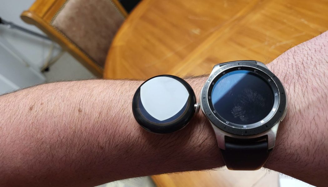 New pictures show the leaked Pixel Watch on a wrist