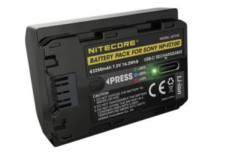 Nitecore’s New Sony Camera Battery Comes With Its Own USB-C Charging Port