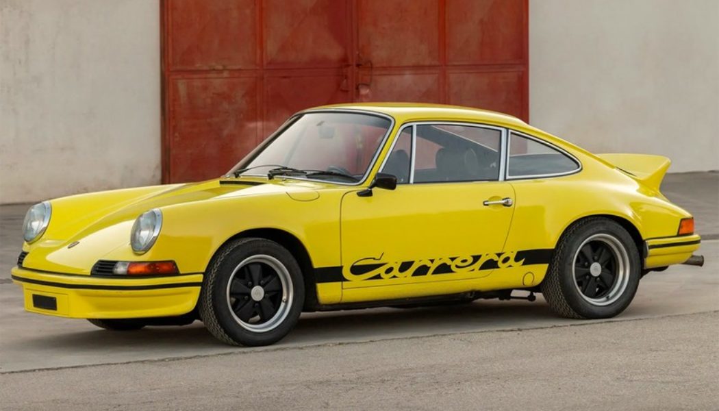 One-of-200 1973 Porsche Carrera RS 2.7 Lightweight Heads to RM Sotheby’s Monaco Auction