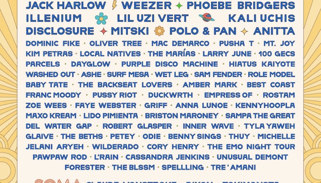 Outside Lands 2022 Lineup: Green Day, Post Malone, SZA, Phoebe Bridgers & More