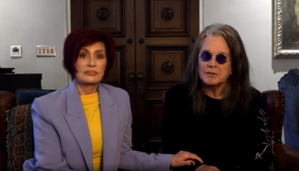 OZZY And SHARON OSBOURNE Record Video Message For GLOBAL CITIZEN’s ‘Stand Up For Ukraine’ Campaign