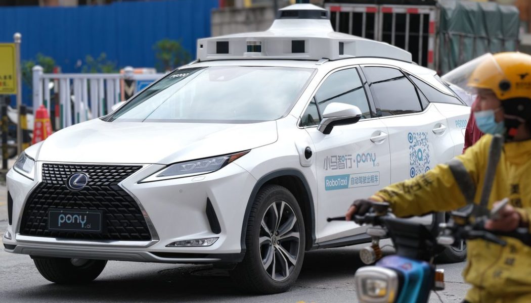 Pony.ai is the first autonomous car company with a taxi license in China