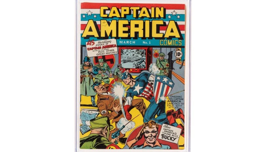 Rare Near-Mint ‘Captain America’ Comic Book Auctioned for $3.1 Million USD