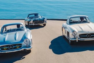 Santo’s Daniel Malikyar Captures the Mercedes-Benz 300SL Gullwing In All Its Glory