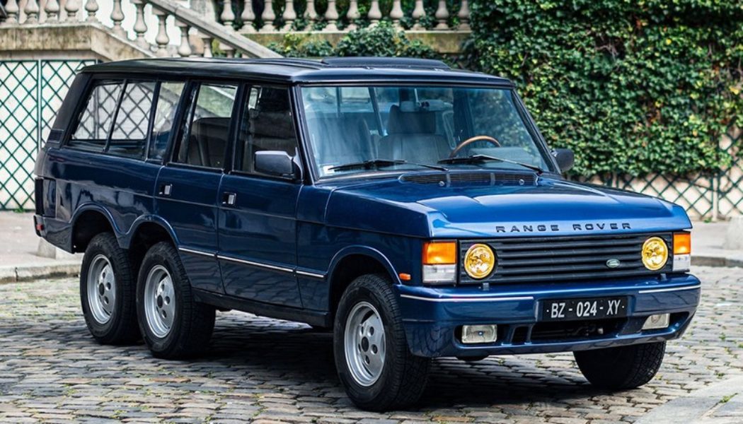 Six Wheels on This Classic Range Rover by Carmichael Is No Joke