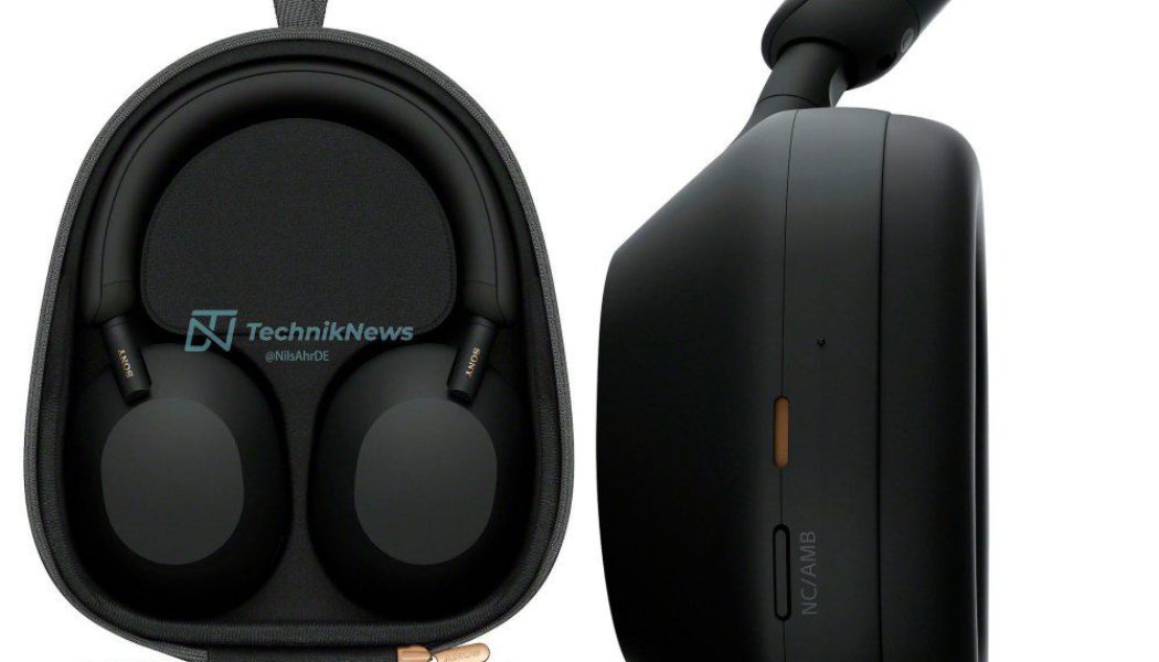 Sony’s next flagship headphones appear to have a sleek new design