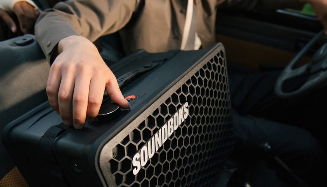 SOUNDBOKS Innovative Go Speaker Strives To Be the Center of the Party