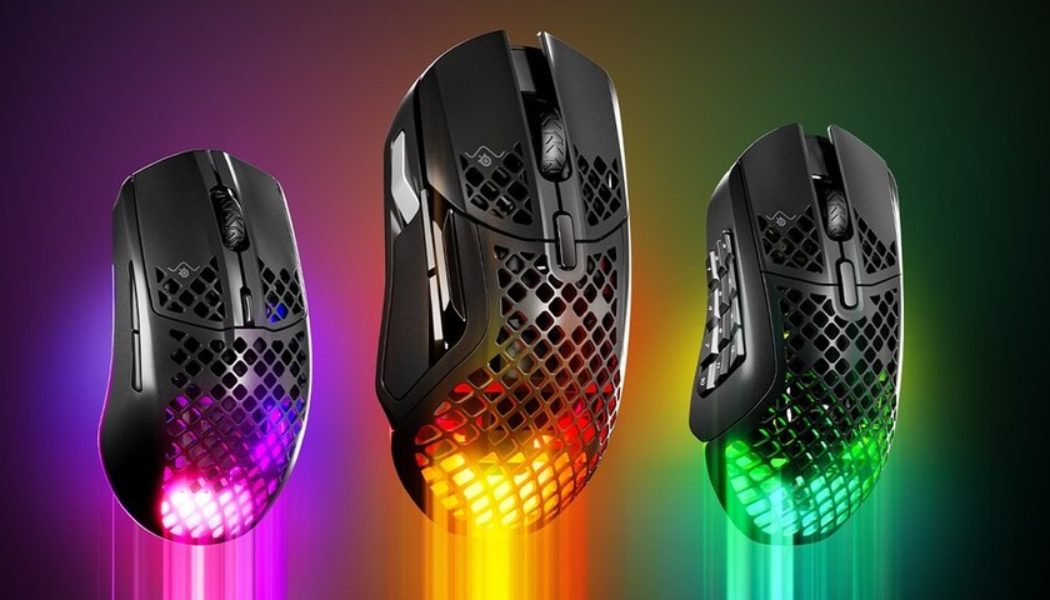 SteelSeries Adds Three New Mice to Its Award-Winning Aerox Line