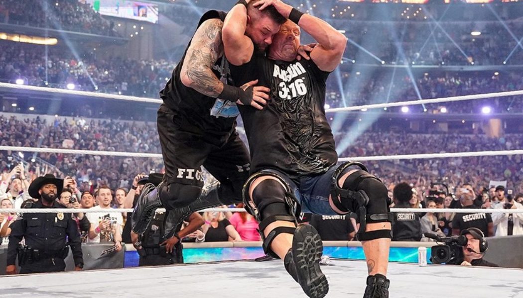 Stone Cold Steve Austin Opened up One Last Can of Whoop-Ass At Last Night’s WWE WrestleMania 38