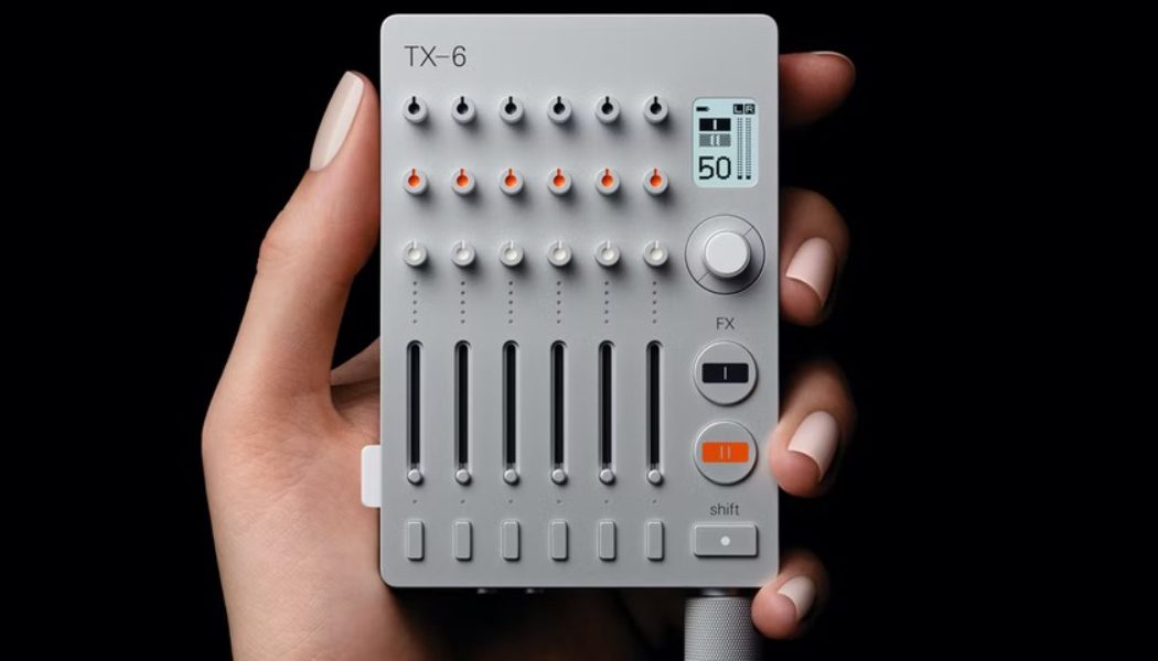 Teenage Engineering Introduces Its Compact TX-6 Stereo Pro-Mixer