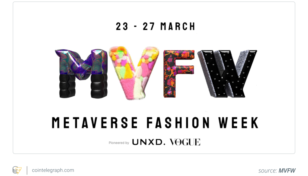 The first-ever Metaverse Fashion Week: Digital fashion is here to stay