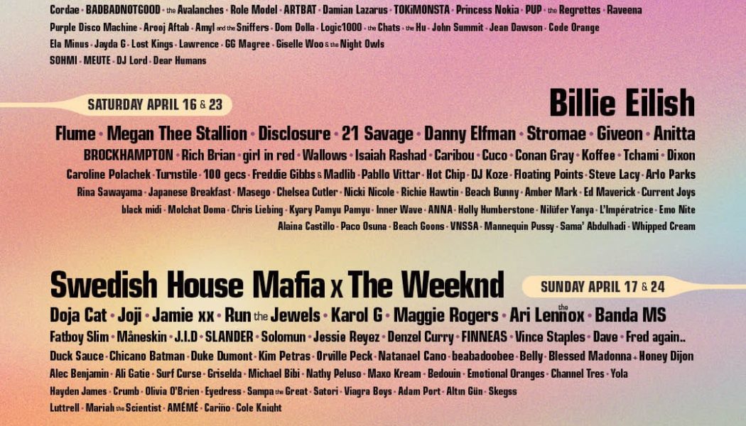 The Weeknd and Swedish House Mafia Replace Kanye West as Coachella 2022 Headliners